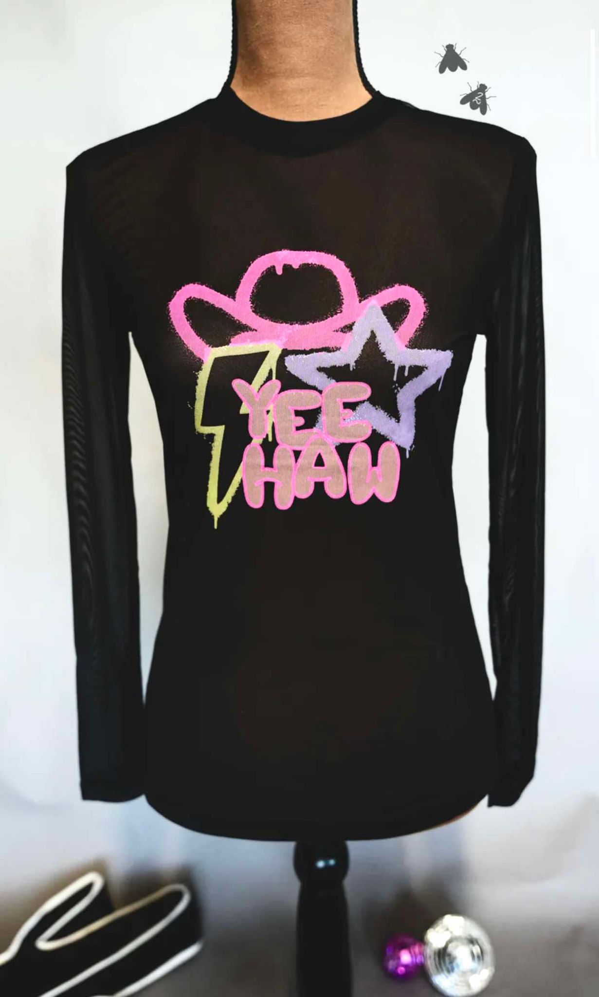 Yeehaw mesh top