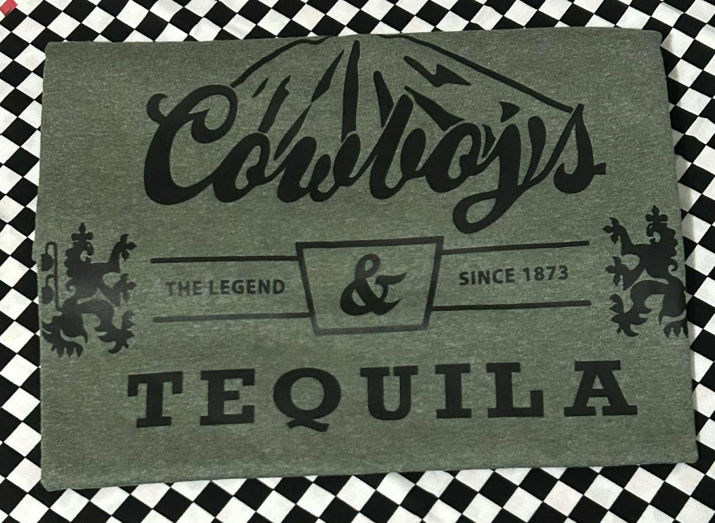 Cowboys & Tequila tshirt