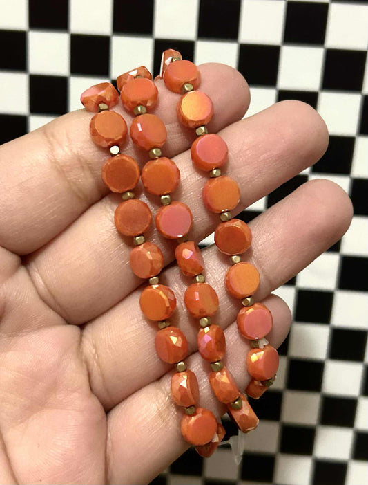 Orange bracelet set