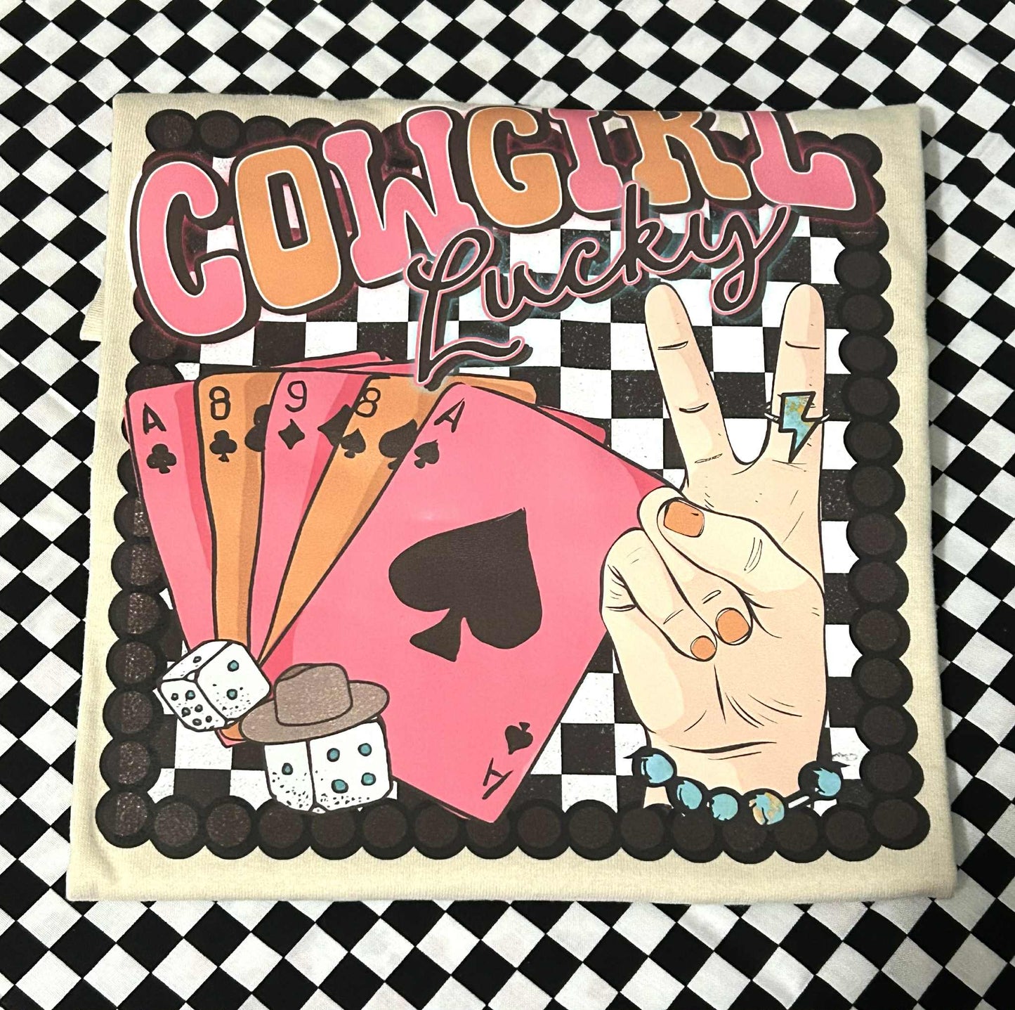 Cowgirl Lucky Tshirt