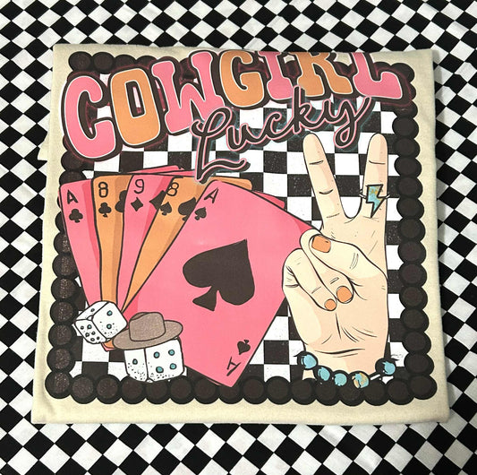 Cowgirl Lucky Tshirt